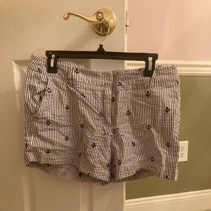 Striped Anchor Shorts